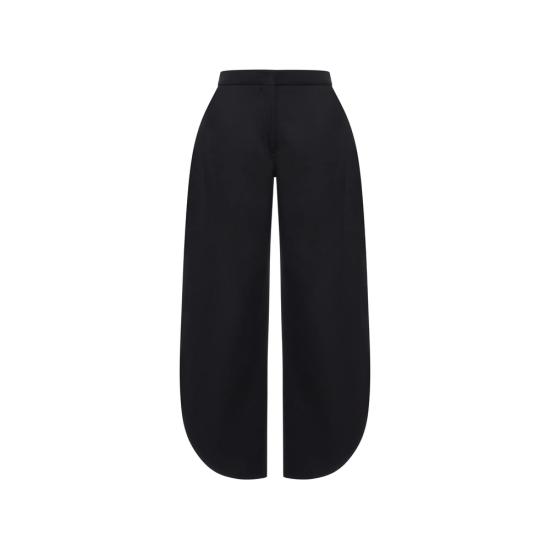 26SS 알라이아 스트레이트 팬츠 AA9P1319W130C 995 BLACK - ALAIA