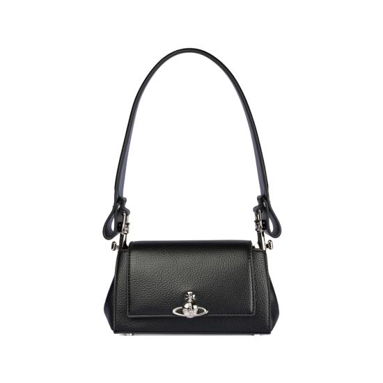 26FW 비비안웨스트우드 헤이즐 스몰 핸드백 4603000WW S000D N403 BLACK