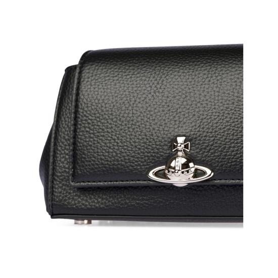 26FW 비비안웨스트우드 헤이즐 스몰 핸드백 4603000WW S000D N403 BLACK - VIVIENNE WESTWOOD