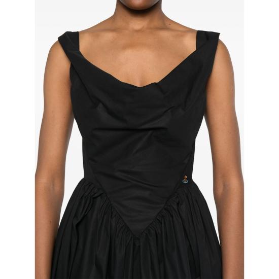 26FW 비비안웨스트우드 숏 원피스 1101039H W009Q N401 BLACK - VIVIENNE WESTWOOD