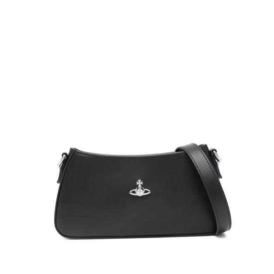 26FW 비비안웨스트우드 타샤 숄더 폰백 5801000JW S0026 N401 BLACK