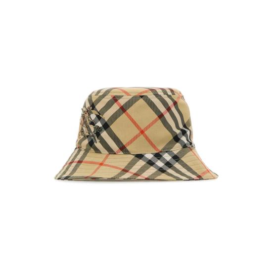 26SS 버버리 EKD 체크 패턴 버킷햇 8100740 CHECK BUCK B9368 NEUTRALS - BURBERRY