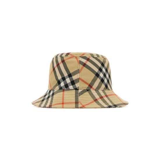 26SS 버버리 EKD 체크 패턴 버킷햇 8100740 CHECK BUCK B9368 NEUTRALS - BURBERRY