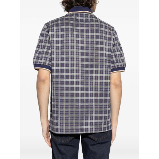 26SS 버버리 체크 코튼 블렌드 폴로 셔츠 8119562 PELHAM CHK C4060 - BURBERRY