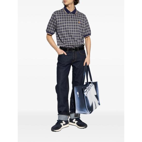 26SS 버버리 체크 코튼 블렌드 폴로 셔츠 8119562 PELHAM CHK C4060 - BURBERRY