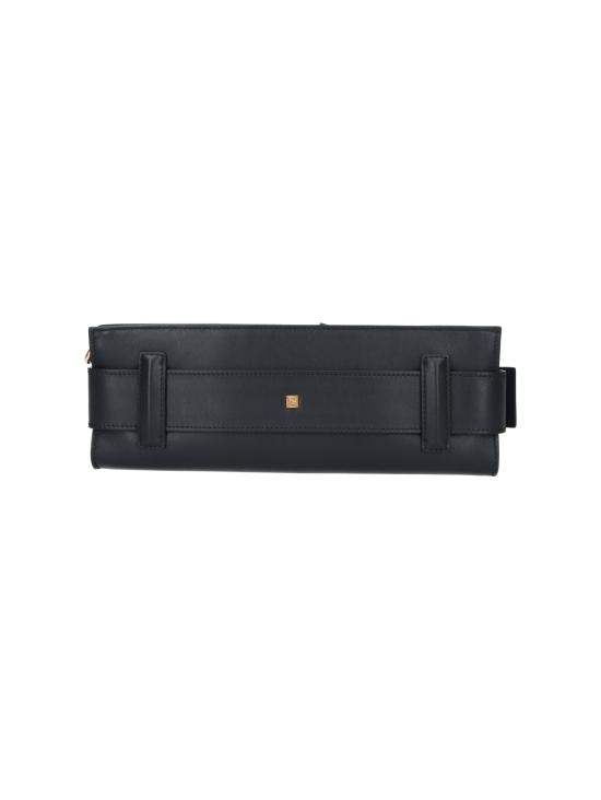 26FW 발망 클러치/파우치 FN0LB024LVAA 0PA Black - BALMAIN