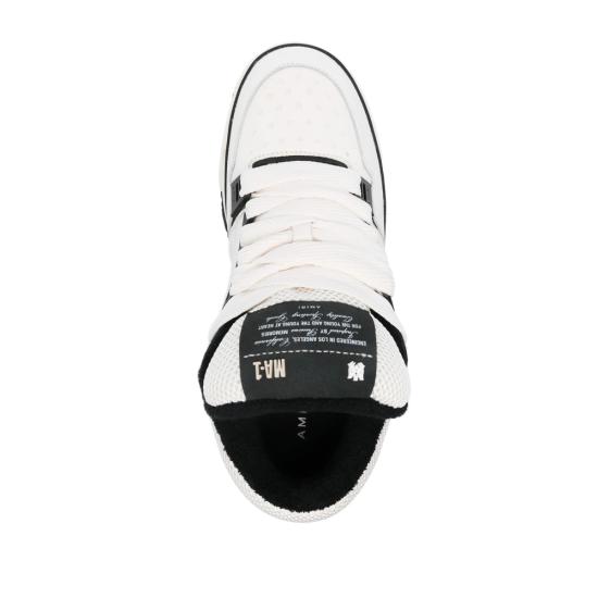 26FW 아미리 스니커즈 AMFOSR1097 111 WHITE BLACK - AMIRI