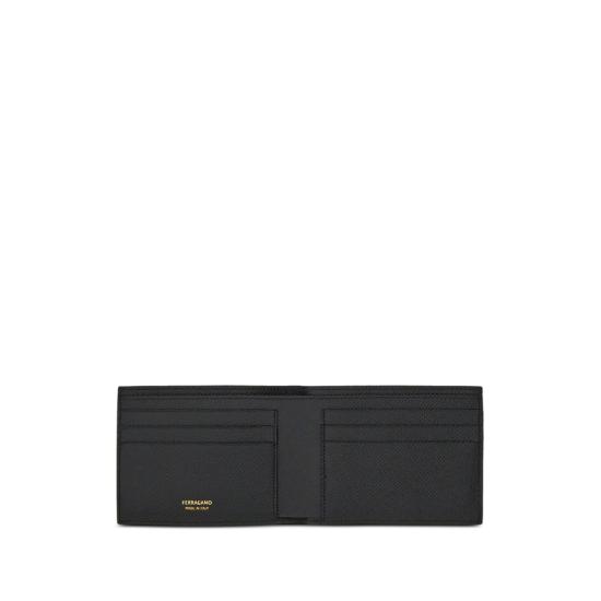 26FW 살바토레 페라가모 간치니 반지갑 661451 0775644 NERO BLACK - SALVATORE FERRAGAMO