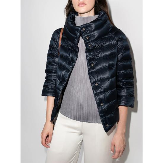 26FW 에르노 숏패딩 12017Z PI0046DIC 9200 BLUE - HERNO