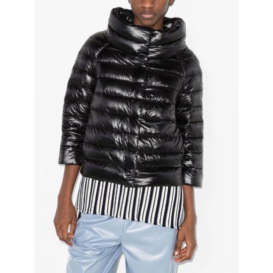 26FW 에르노 숏패딩 12017Z PI0046DIC 9300 BLACK - HERNO