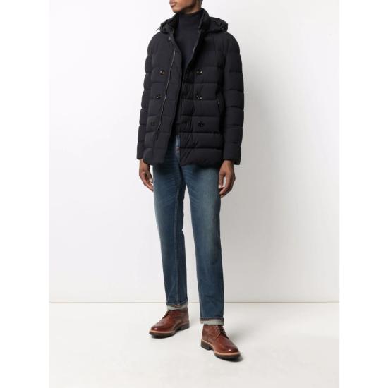 26FW 무레르 FLORIO-KN 플로리오-KN 퀼팅 나일론 패딩 다운 재킷 I100188 FLORIO KN DKBLU BLUE - MOORER