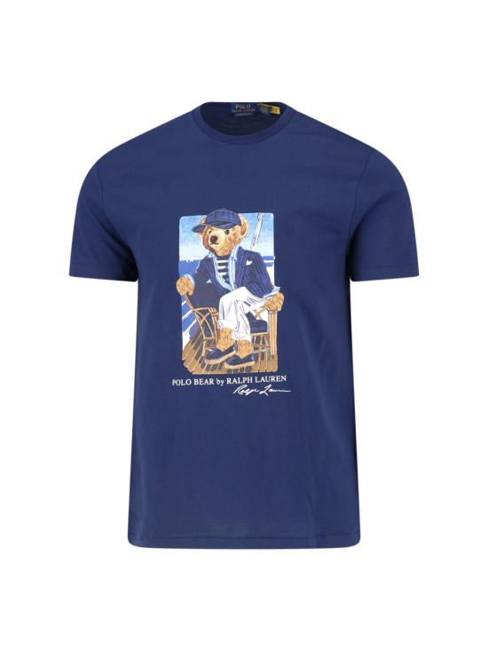 26FW 폴로 랄프로렌 반팔 티셔츠 710 B21964 001 Blue