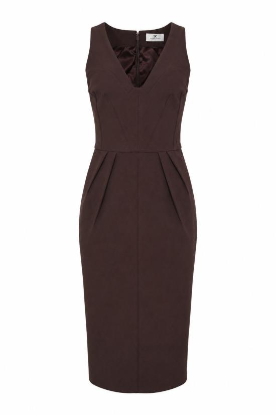 26SS 엘리자베타프랜치 미디 원피스 AB94162E2644 BROWN - ELISABETTA FRANCHI