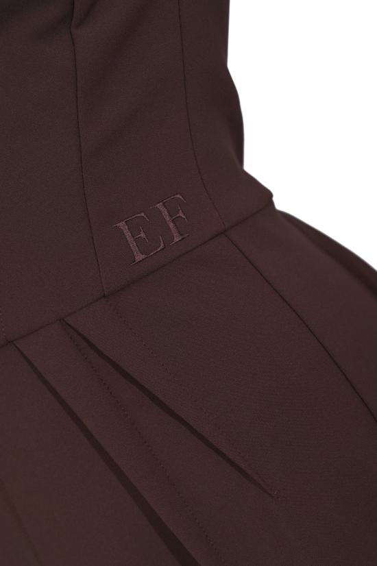 26SS 엘리자베타프랜치 미디 원피스 AB94162E2644 BROWN - ELISABETTA FRANCHI