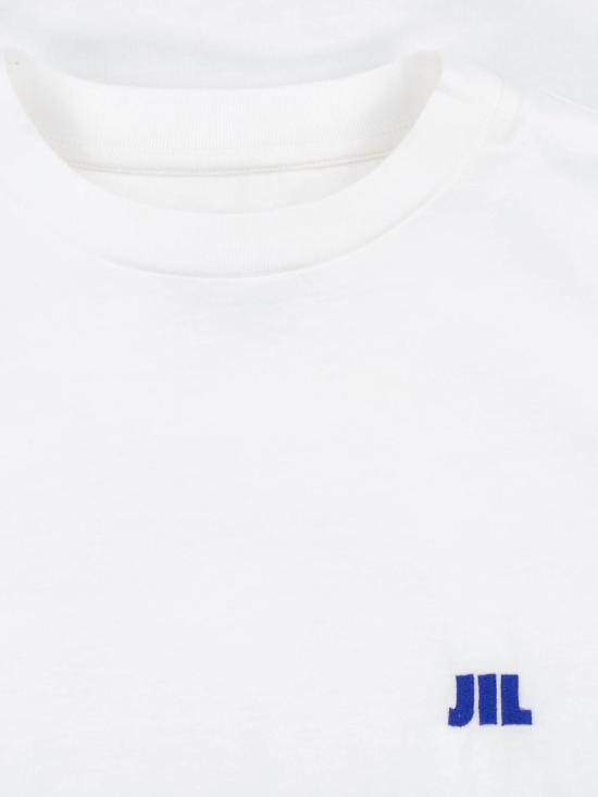 26FW 질샌더 긴팔 티셔츠 J22GC0282 J45048 100 White - JIL SANDER