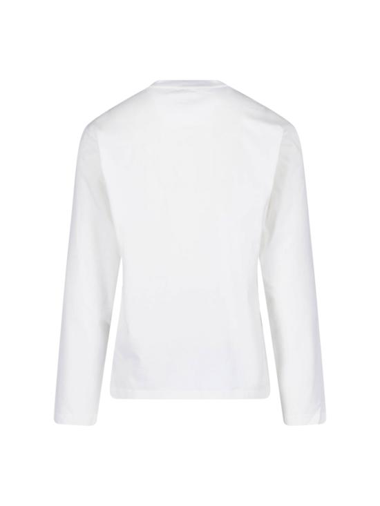26FW 질샌더 긴팔 티셔츠 J22GC0282 J45048 100 White - JIL SANDER