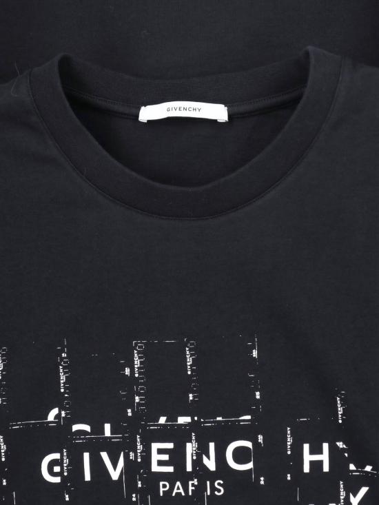 26FW 지방시 반팔 티셔츠 BM71NK3YU9 001 Black - GIVENCHY