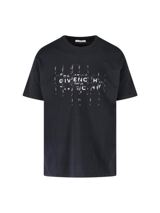 26FW 지방시 반팔 티셔츠 BM71NK3YU9 001 Black