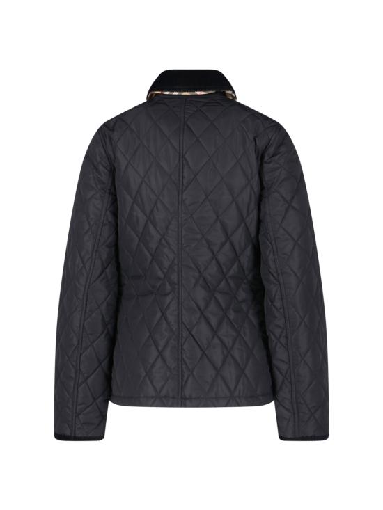 26FW 버버리 퀼팅 나일론 자켓 8107510 C1900 Black - BURBERRY