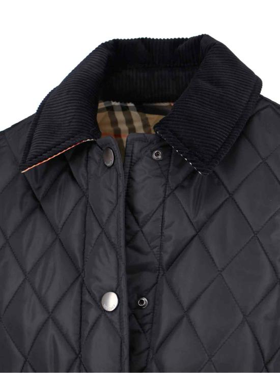 26FW 버버리 퀼팅 나일론 자켓 8107510 C1900 Black - BURBERRY