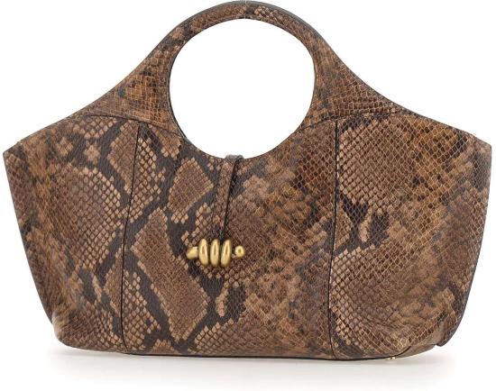 26FW 지아니 끼아리니 토트백 BS12490PTYCUOIO BROWN