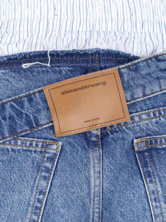26FW 알렉산더 왕 데님 팬츠 4DC3264124 400C Blue - ALEXANDER WANG