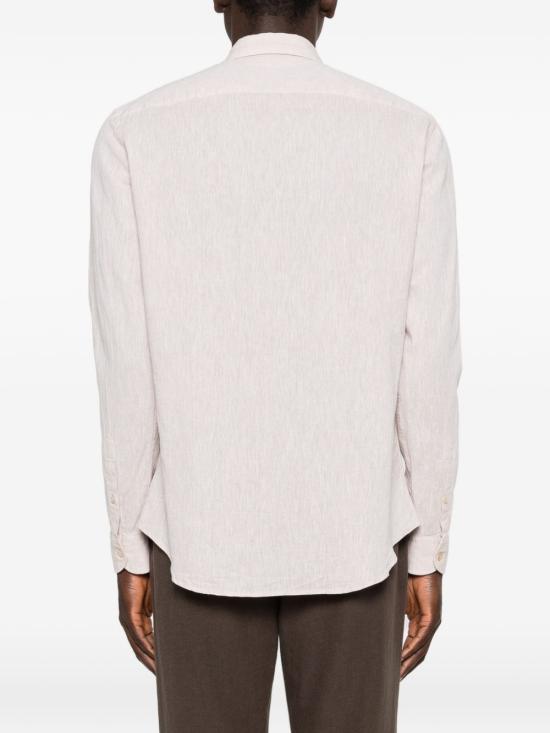 26SS 엠포리오 아르마니 긴팔 셔츠 EM000099 TE20550U1081 BEIGE - EMPORIO ARMANI
