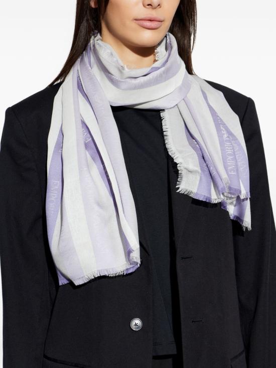 26SS 엠포리오 아르마니 머플러/스카프 EW004578 AF25414FA017 LILAC - EMPORIO ARMANI