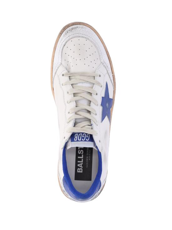 26FW 골든구스 볼스타 블루 스타 스니커즈 GMF00117 F002198 10327 White - GOLDEN GOOSE
