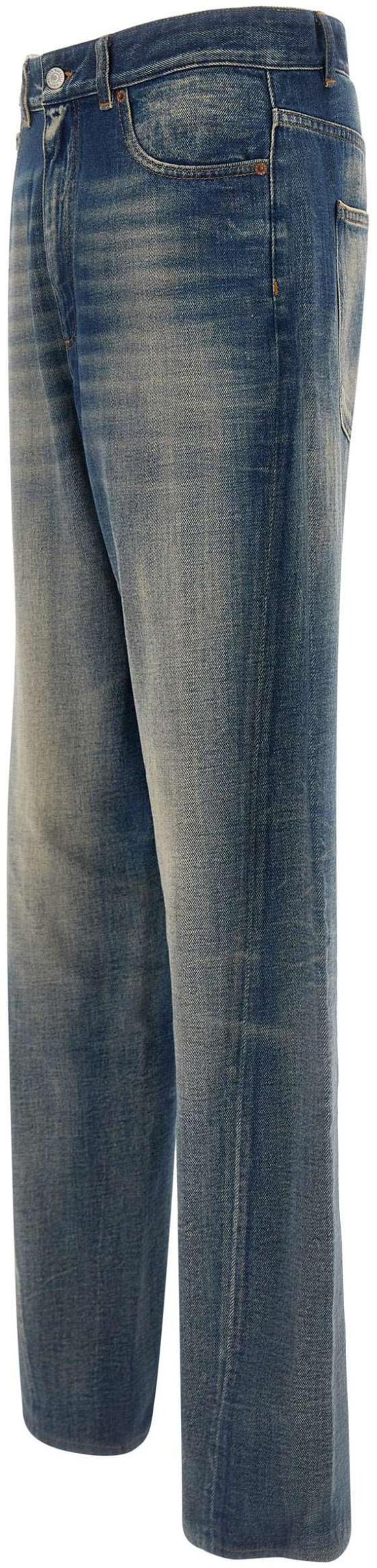 26SS MM6 메종마르지엘라 데님 팬츠 SH0LA0024M30017962 BLUE - MM6 MAISON MARGIELA