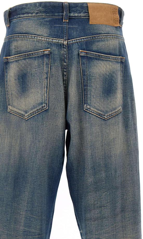 26SS MM6 메종마르지엘라 데님 팬츠 SH0LA0024M30017962 BLUE - MM6 MAISON MARGIELA