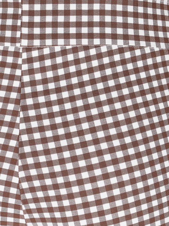 26SS 에비뉴 몽테뉴 수트 팬츠 LEO F1651 BROWN Quadretti - AVENUE MONTAIGNE