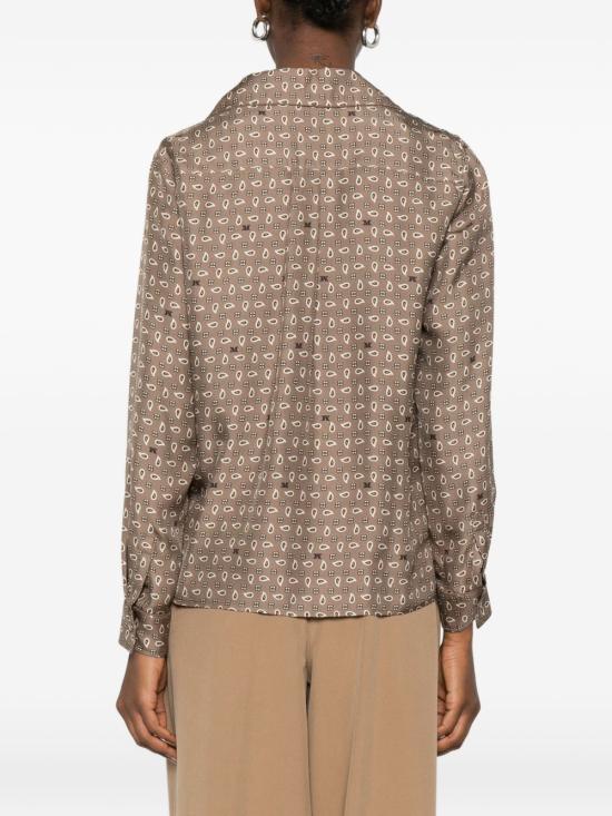 26FW 막스마라 셔츠 11111131600 006 BROWN - MAX MARA