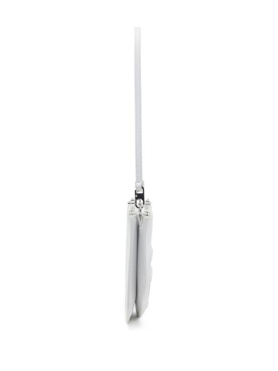 26SS 디젤 1DR 트윈-더블-파우치 프린티드 레더 숄더백 X10330 PR818T1003 Bianco - DIESEL