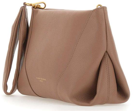 26FW 지아니 끼아리니 클러치/파우치 BS12500GRNMARABOU TAUPE - GIANNI CHIARINI