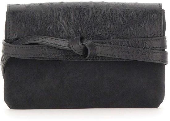 26FW 지아니 끼아리니 클러치/파우치 BS12545CMSTEMUNERO BLACK