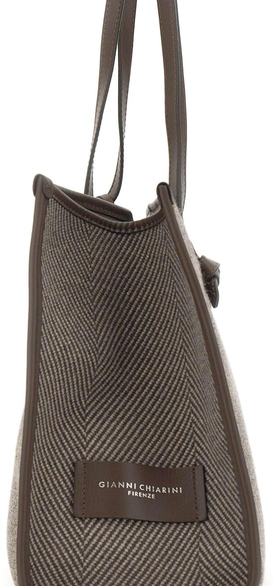 26FW 지아니 끼아리니 숄더백 BS6850SPIGADAINO TAUPE - GIANNI CHIARINI