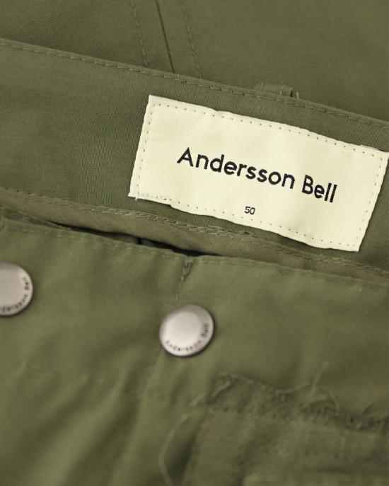  앤더슨벨 스트레이트 팬츠 apa681m kakhi MILITARE - ANDERSSON BELL
