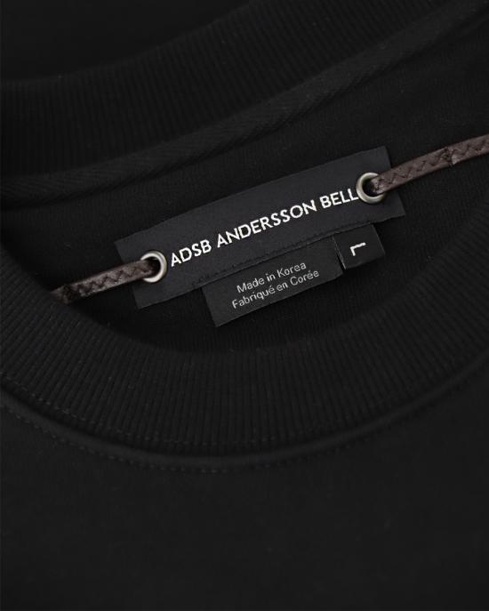  앤더슨벨 긴팔 티셔츠 atb1039u black NERO - ANDERSSON BELL