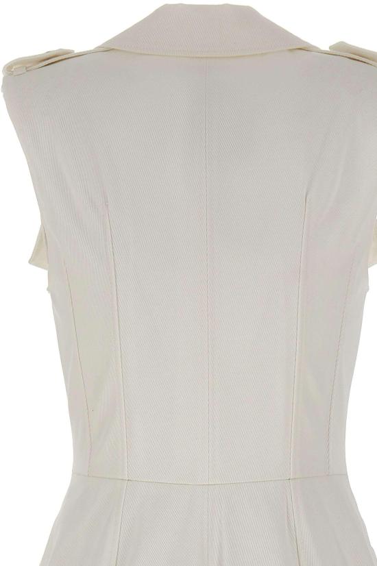 26SS 엘리자베타프랜치 숏 원피스 AB92861E3360 WHITE - ELISABETTA FRANCHI