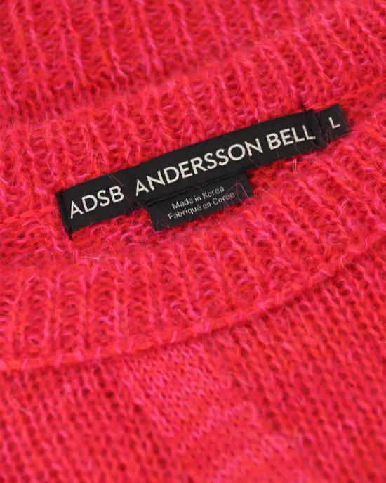  앤더슨벨 스웨터 atb1015m red ROSSO - ANDERSSON BELL