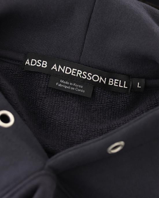  앤더슨벨 후드 티셔츠 atb1040u charcoal GRIGIO - ANDERSSON BELL