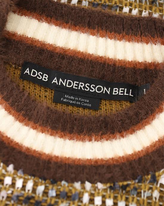  앤더슨벨 스웨터 atb1033m brown MARRONE - ANDERSSON BELL