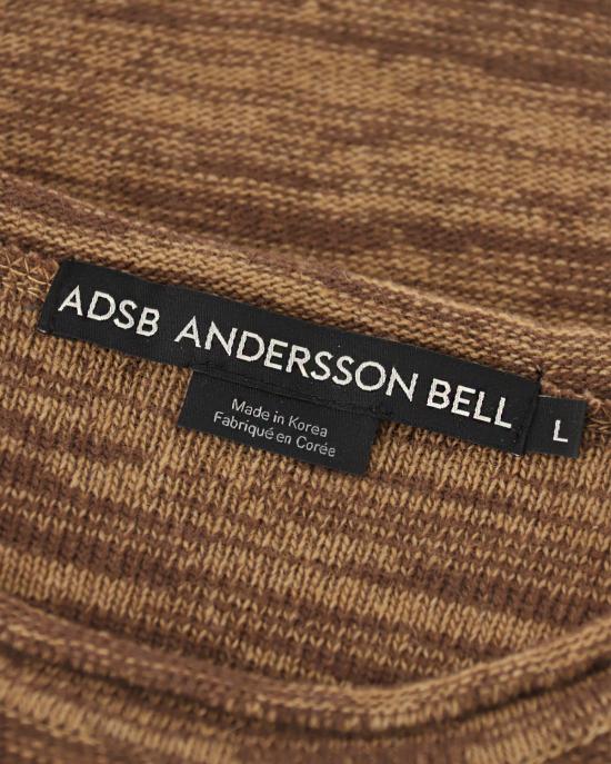  앤더슨벨 니트 베스트 atb1013m brown MULTICOLOR - ANDERSSON BELL