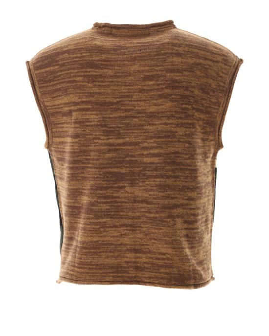  앤더슨벨 니트 베스트 atb1013m brown MULTICOLOR - ANDERSSON BELL