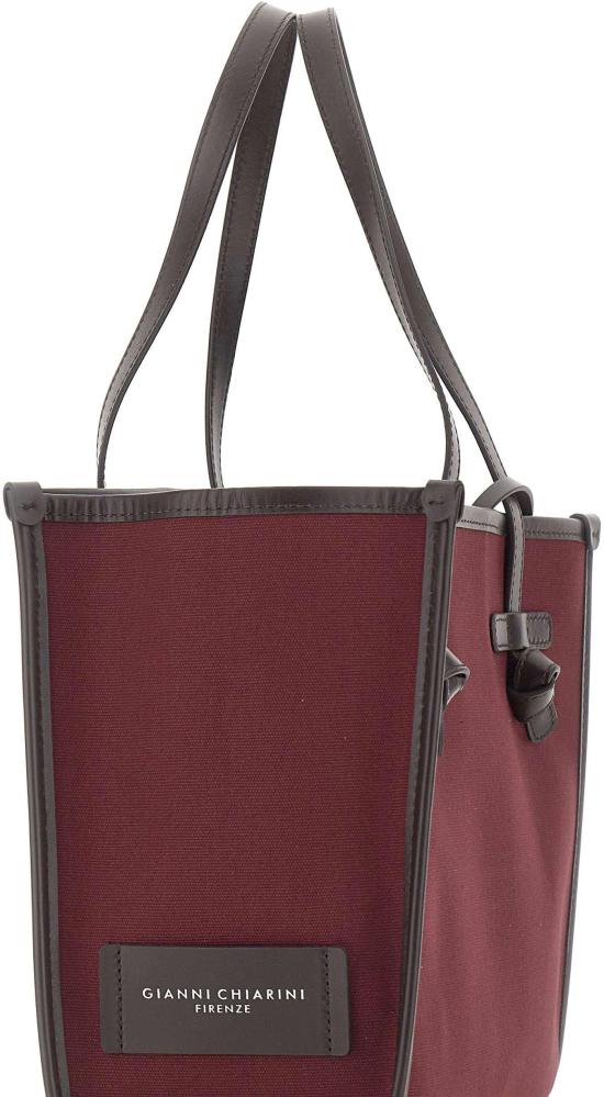 26FW 지아니 끼아리니 숄더백 BS6849COMMCNVSEOXBLOODCANAPAESPRESSO MAROON - GIANNI CHIARINI