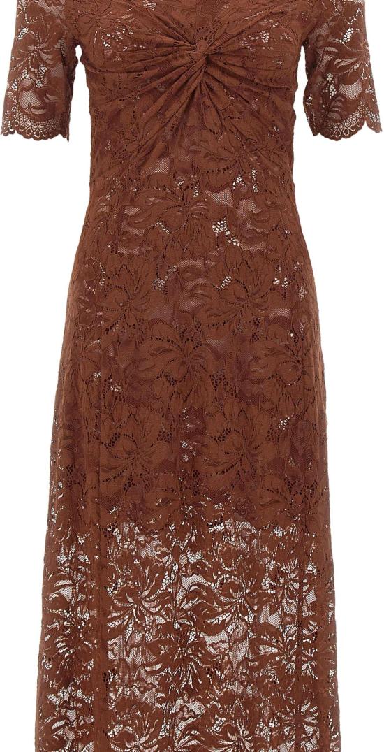 26SS 파코라반 롱 원피스 25HJRO106PA0170P237 BROWN - PACO RABANNE