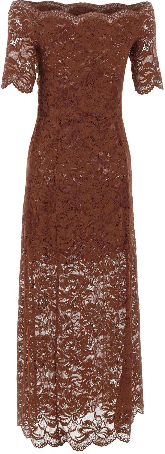 26SS 파코라반 롱 원피스 25HJRO106PA0170P237 BROWN - PACO RABANNE
