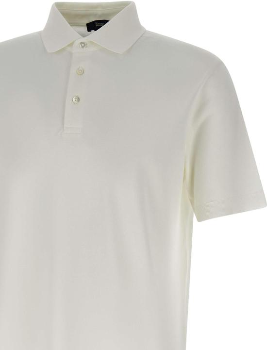 25SS 에르노 폴로 티셔츠 JPL00125U520591000 WHITE - HERNO