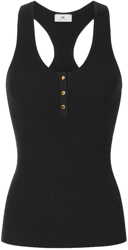 26SS 엘리자베타프랜치 민소매 티셔츠 TK75B61E2110 BLACK